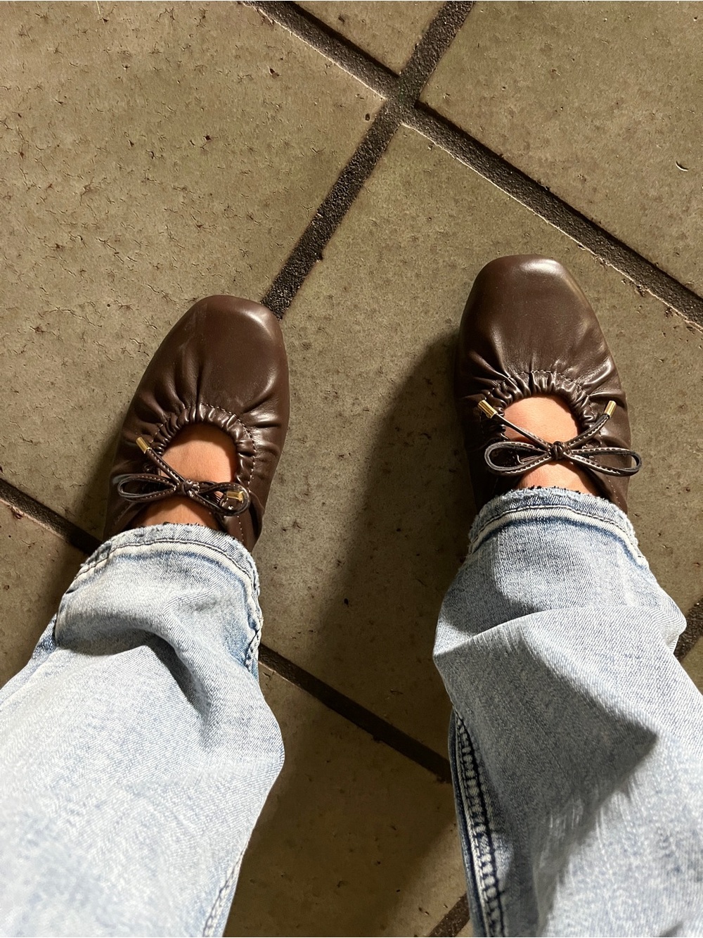 Ballet mule flats